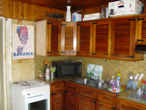 Cuisine en bois avant